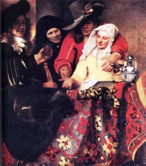 The Procuress by Johannes Vermeer Oil Painting Reproduction